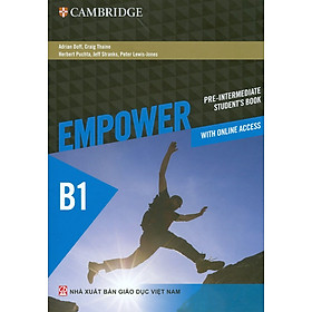Empower B1 Pre-Intermediate Student's Book with Online Access
