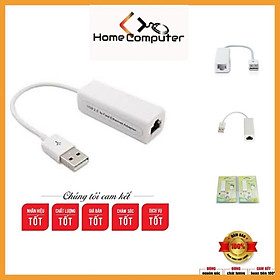 Cáp chuyển đổi usb ra lan, từ cổng usb ra cổng mạng