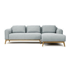 Ghế sofa góc trung bình Juno S70968 289 x 88/153 x 85 cm (Kem)