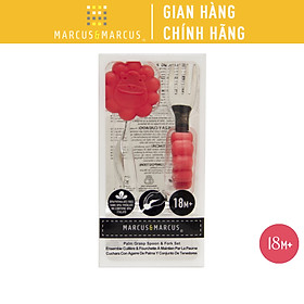 Bộ thìa nĩa tập ăn cho bé Palm Grasp Marcus & Marcus, từ 18 tháng