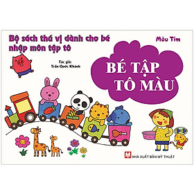 Màu Tím - Bé Tập Tô Màu