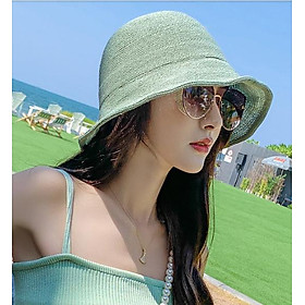 Nón chống nắng vành nhỏ phong cách Hàn, mũ nữ thời trang mới