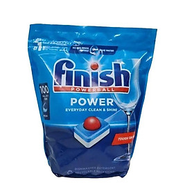 Viên rửa chén bát Finish Power AIl in one 110 viên, 100 Viên - Đức Chính hãng