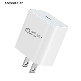 Củ Sạc Nhanh Usb C 20w Cho Iphone 12 Pro Max Jelly