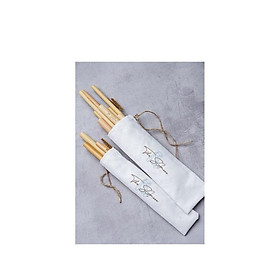 Mua SET ỐNG HÚT TRE KHẮC LOGO- TÚI VẢI IN LOGO ĐỰNG ỐNG HÚT TRE