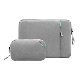 Túi chống sốc chính hãng TOMTOC (USA) 360* Protective-A13-C12 kèm túi phụ kiện cho Macbook Air/Pro 13 inch