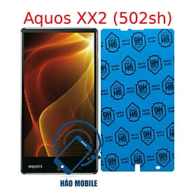 Dán cường lực dẻo nano trước, sau Sharp Aquos Xx2
