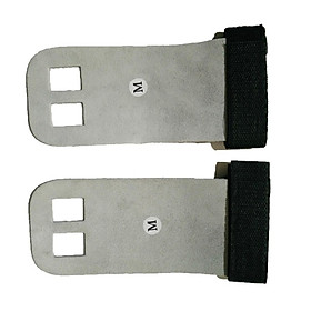 1 Pair Hand Grip Synthetic Leather Fitness Gymnastics Guard Palm Protectors Glove Pull Up Bar Weight Lifting Wrist Support Gym
