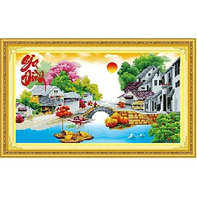 Mua TRANH THÊU CHỮ THẬP GIA ĐÌNH 56x35CM