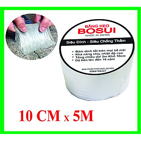 Mua Băng keo chống thấm  chống dột cao cấp Bosui khổ 10cm x 5m