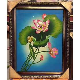 Mua Tranh sơn mài hoa sen - SM204