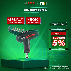 Bộ Mũi Vặn Vít Cầm Tay 10 Món Bosch – 2607019510 (Xanh Đen)