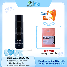 Xịt Khoáng Tế Bào Gốc Dr Cell 120ml cấp ẩm phục hồi da cho da tươi trẻ - Hàng Chính Hãng