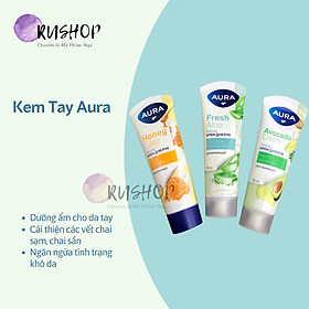 Kem dưỡng da tay Aura - Kem tay Aura dưỡng ẩm, mềm mịn