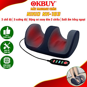 Máy massage bàn chân và bắp chân pin sạc Nikio NK-183