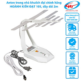 Mua anten bàn HOÀNH KIẾN ĐẠT 105 cho chung cư cao tầng hoặc nhà gần trạm phát sóng DVB T2  Hàng Chính Hãng.