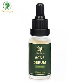 Acne serum, serum mụn thảo mộc đánh bay mọi loại mụn cứng đầu Wonmom 20ml