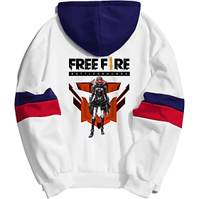 Áo Free Fire Áo Hoodie Free Fire Phối Tay Kép Unisex
