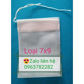 Mua 100 TÚI LỌC CÓ DÂY BUỘC KÍCH THƯỚC 7X9 cm