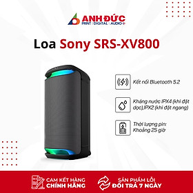 Mua Loa Karaoke Di Động Sony SRS-XV800 (Kháng Nước IPX4  Pin 25h) - Hàng Chính Hãng