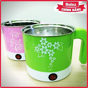Mua Nồi Lẩu Điện Modosa Mini Đa Năng 1 6L - Ca Nấu Mì - Hàng Chính Hãng