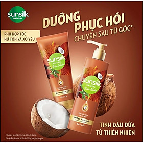 SUNSILK Dầu Xả Dưỡng Phục Hồi (Nâu) 330ml