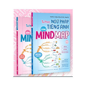 Combo Tự học Ngữ Pháp Tiếng Anh bằng MINDMAP 