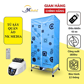 Mua Tủ Sấy Quần Áo NK Media MD-CD0216 (Kèm Điều Khiển) - Hàng Chính Hãng