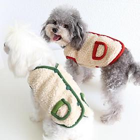 Clashing lambkin vest cat clothes pet supplies dog