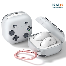 Case bảo vệ Kai.N Classic Game Buds cho Samsung Galaxy Buds FE/ Buds 2/ Buds 2 Pro/ Buds Pro/ Buds Live, Kèm Móc Treo_ Hàng chính hãng
