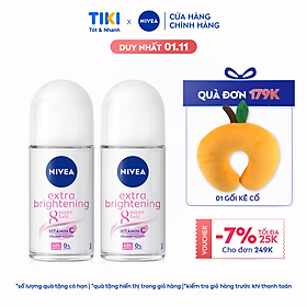 Combo 2 Lăn Ngăn Mùi Nivea Dành Cho Nữ (50ml)