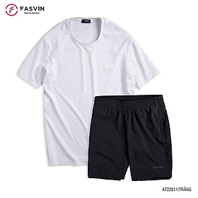 Bộ quần áo thể thao nam FASVIN AT22511.HN chất vải mềm nhẹ co giãn thoải mái