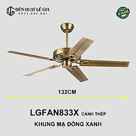 Mua Quạt Trần Tân Cổ Điển LGFAN833G | Quạt Trần Đẹp