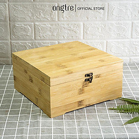 Hộp đựng quà tặng ONGTRE được làm từ tre cao cấp, sang trọng