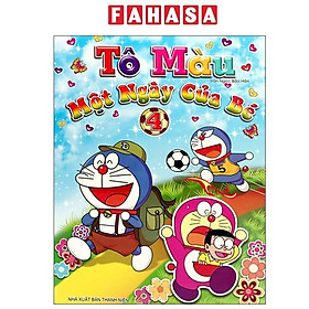 Sách - Tô Màu - Một Ngày Của Bé - Tập 3 (Tái Bản)