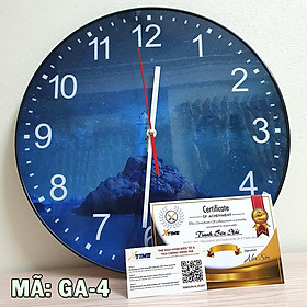 Đồng hồ nghệ thuật treo tường XTime GA-04, hàng chính hãng 1 đổi 1 trong 12 tháng