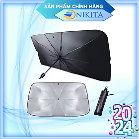 Ô Che Nắng Kính Lái Xe Ô tô - Bảo vệ nội thất ô tô - Dù che nắng kính lái xe hơi - chống tia UV