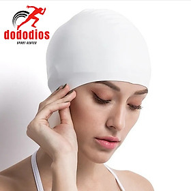 Nón bơi mũ bơi trơn silicone chống thống nước cao cấp CA31 dododios Collection - Hàng Chính hãng dododios