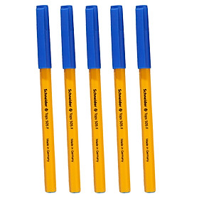 Schneider (Schneider) 505F ballpoint pen / atomic pen classic yellow pole 0.5mm 5 support blue