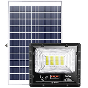 Đèn LED Năng Lượng Mặt Trời 100W | Chính hãng JINDIAN | [Model 2020]