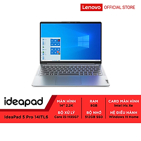 Mua Laptop Lenovo IdeaPad 5 Pro 82L300KSVN i5-1155G7|8GB|512GB|Intel IrisXeGraphics|Win11 - Hàng chính hãng