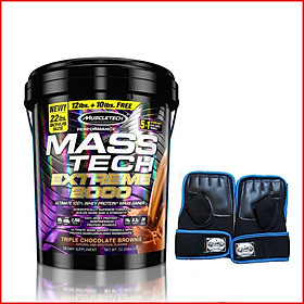 Sữa tăng cân tăng cơ Mass Tech Extreme 2000 22lbs (~10kg) – Hỗ trợ Tăng Cân Nhanh + Tăng Sức Mạnh từ nguồn dinh dưỡng đầy đủ như 1 bữa ăn - Hàng nhập khẩu chính hãng - Thương hiệu Muscletech - Kèm quà tặng