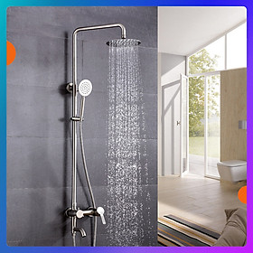 Mua Bộ Sen cây tắm Đứng nóng lạnh inox sus 304 tròn lệch