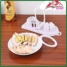 Mua Dụng Cụ Cắt Lát BITANO Đa Năng Tiện Lợi Chỉ Một Thao Tác Đơn Giản Là Dùng Khuôn Sắt Cắt Trứng Là Bạn Đã Có Những Lát Trứng Thật Đều Và Đẹp Mắt Để Chế Biến Món Ăn Ht660