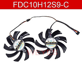 Quạt tản nhiệt kép 85MM FDC10H12S9-C 4PIN FD7010H12S cho Sapphire R9 270X HD7870 HD7950 HD7850 HD6850