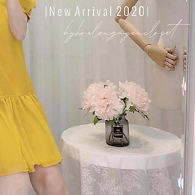 Mua Bó hoa mẫu đơn hoa lụa
