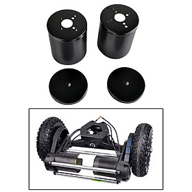 1 Pair Metal Cover for Electric Skateboard Brushless Motor Protected Metal Motor for 6065 6374 Motor Guard Scratchproof Accessories