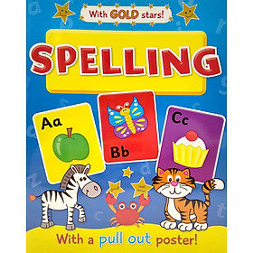 Spelling With Gold Stars And Pull Out Poster