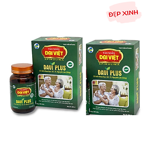 Mua Combo 2 Hộp Tảo Xoắn Đại Việt Davi Plus – Hỗ trợ ăn ngon  ngủ tốt  giảm căng thẳng mệt mỏi