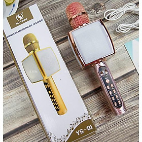 Mua CTY MT Micro Bluetooth karaoke không dây YS91  Cực Bắt Giọng  Âm Thanh Trong Lớn  Gắn Usb  Thẻ Nhớ(BH 12T)